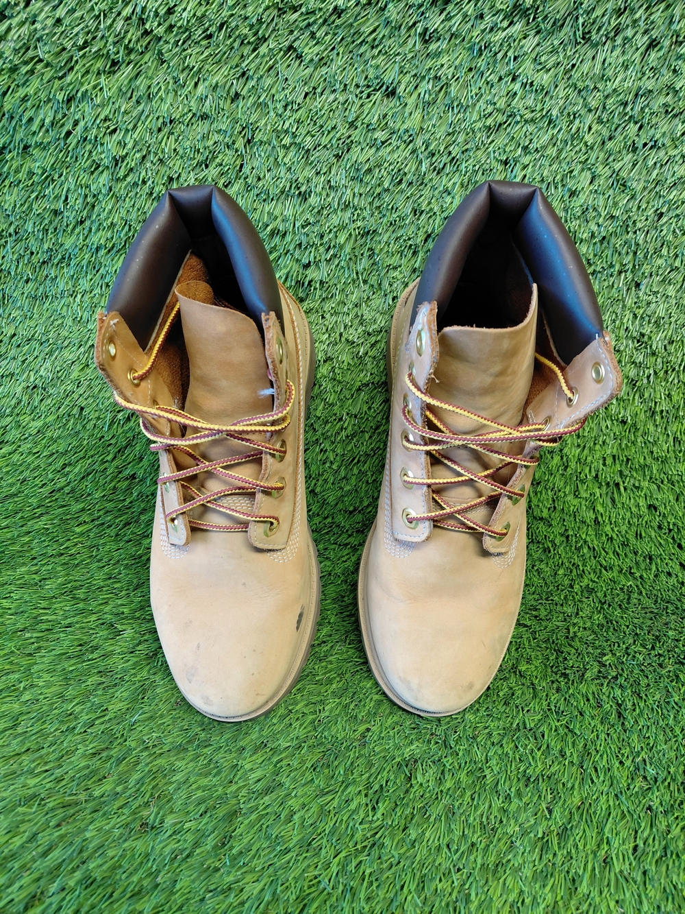 Junior Timberland Boots Waterproof 6 Inch Premium Size 6 Unisex - Picture 3 of 12